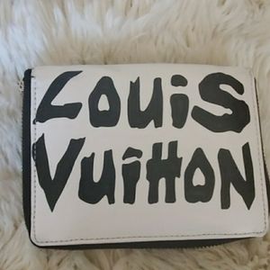 Louis Vuitton graffiti wallet